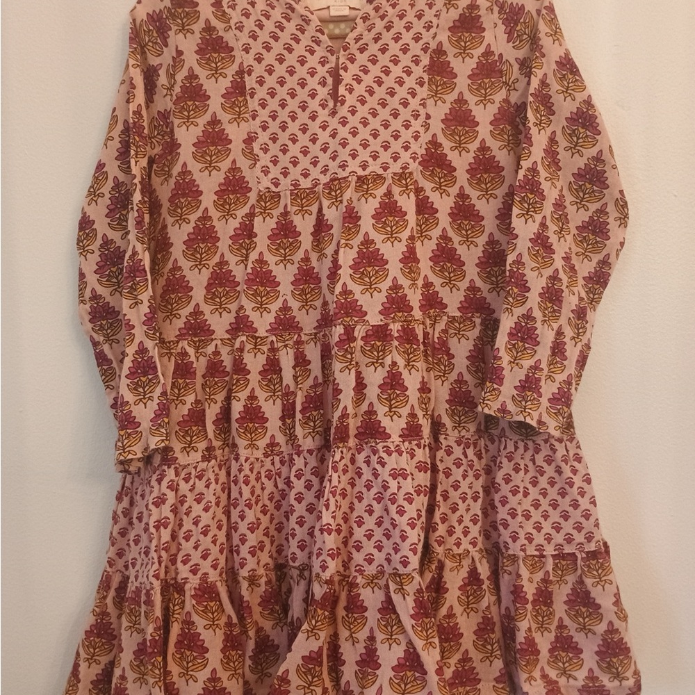 Pink Chicken Kids Floral Dress